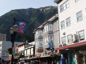 Juneau in the sunshine