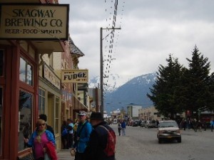 Outside Skagway Brewing