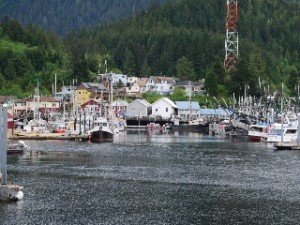 Ketchikan from the water