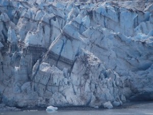 Face of the glacier