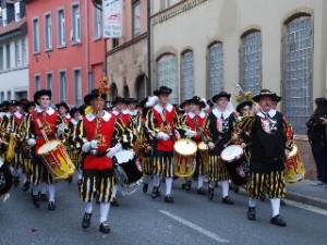 One of many colorful bands