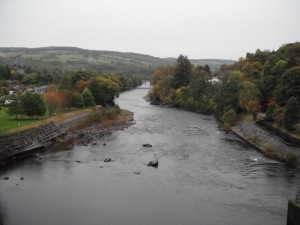 View from the dam